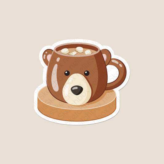 Vinyl Sticker - BearMug