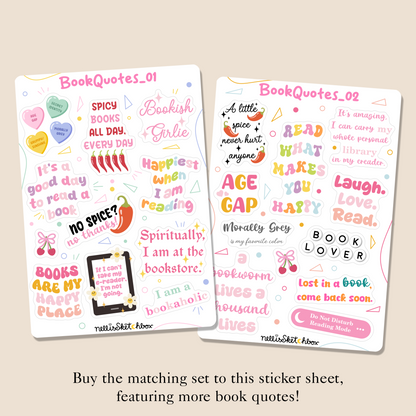 Sticker Sheet - BookQuotes_02