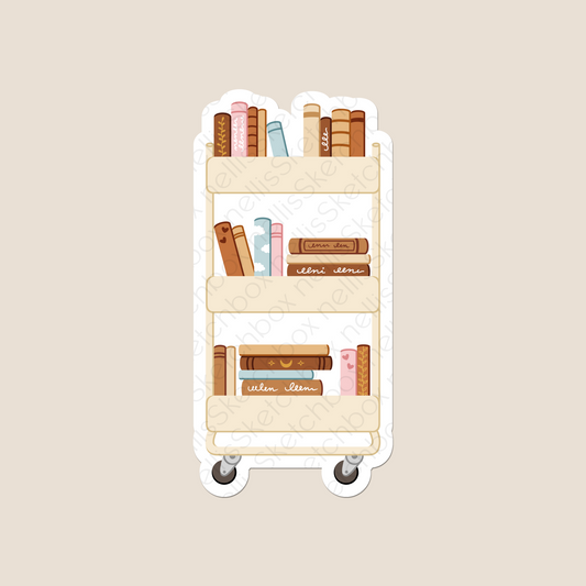 Vinyl Sticker - BookTrolley
