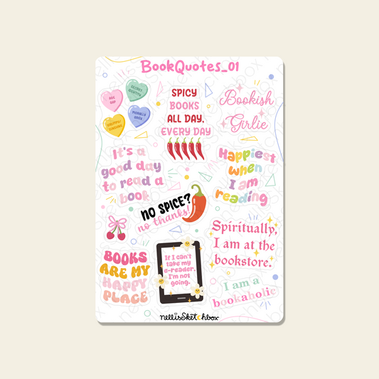 Sticker Sheet - BookQuotes_01