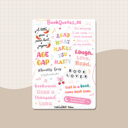 Sticker Sheet - BookQuotes_02