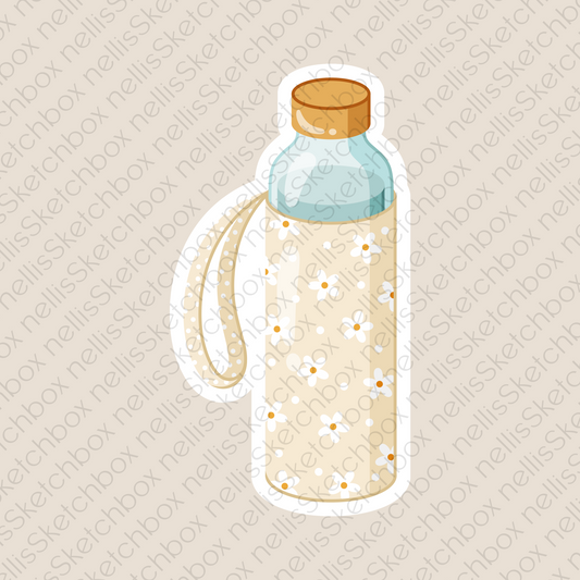 Vinyl Sticker - BottleBeige