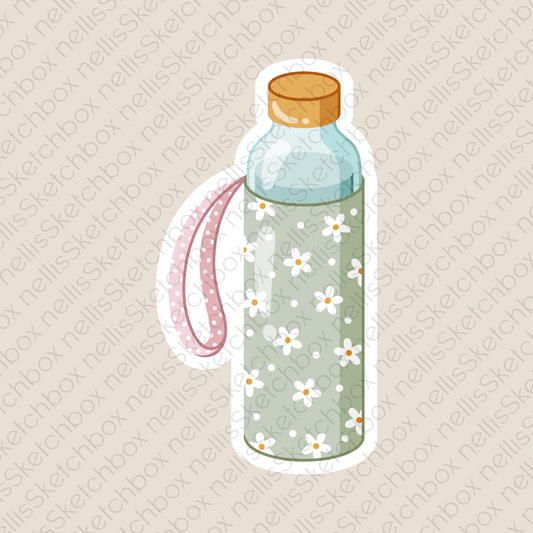 Digital Sticker - BottleGreen