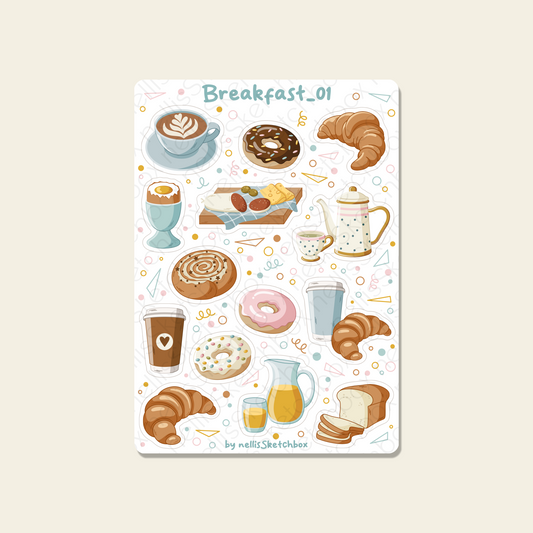 Sticker Sheet - Breakfast_01