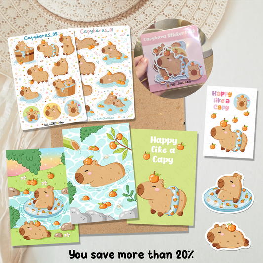 Big Bundle - Capybaras (You save 20%)