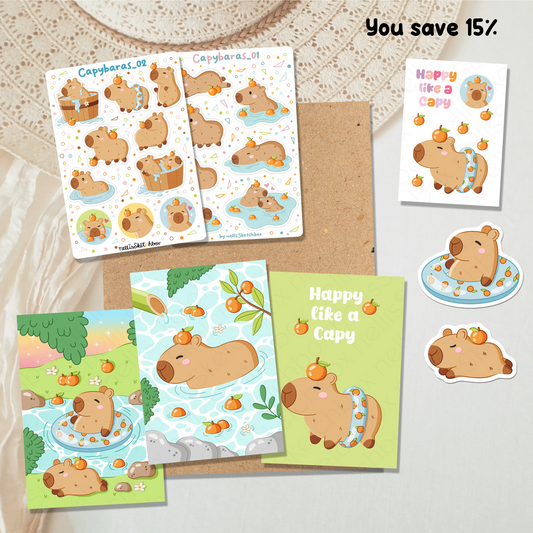 Bundle - Capybaras (You save 15%)