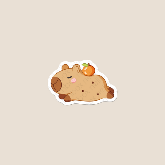Vinyl Sticker - Capybara7