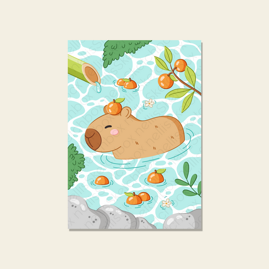Digital Illustration - Capybara_01
