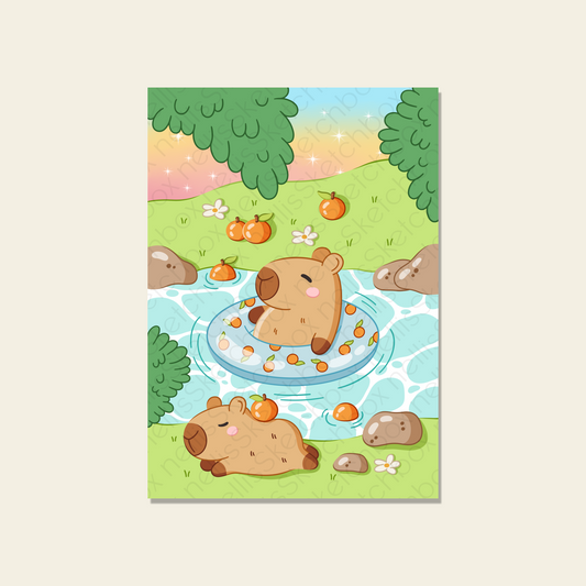 Digital Illustration - Capybara_02