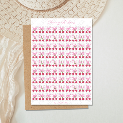 Sticker Sheet - Cherries