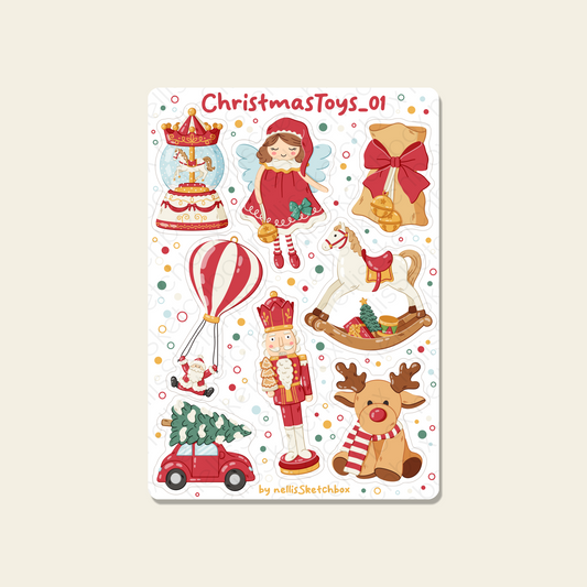 Sticker Sheet - ChristmasToys_01