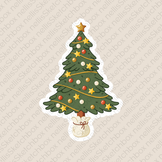 Vinyl Sticker - ChristmasTree