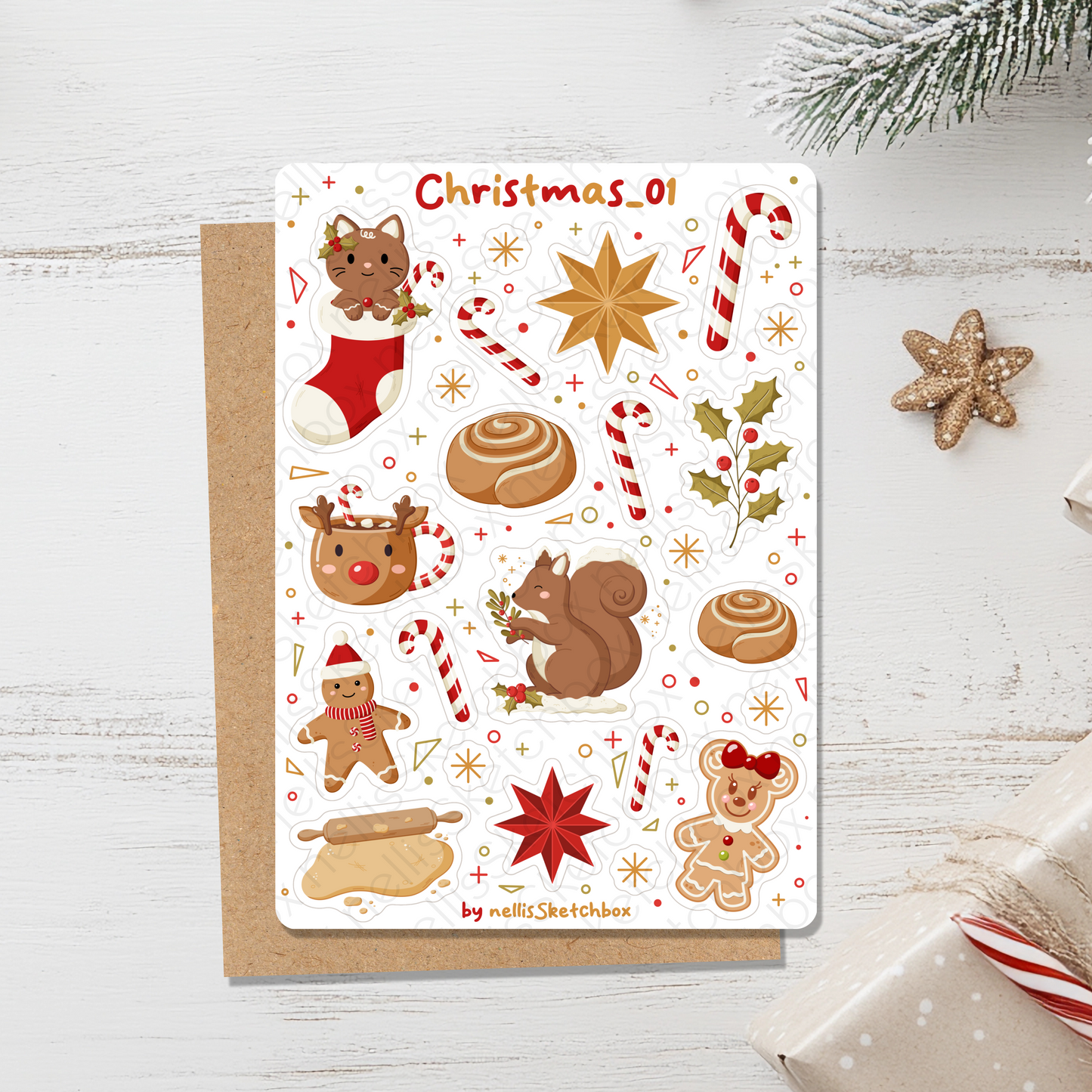Sticker Sheet Bundle - Christmas