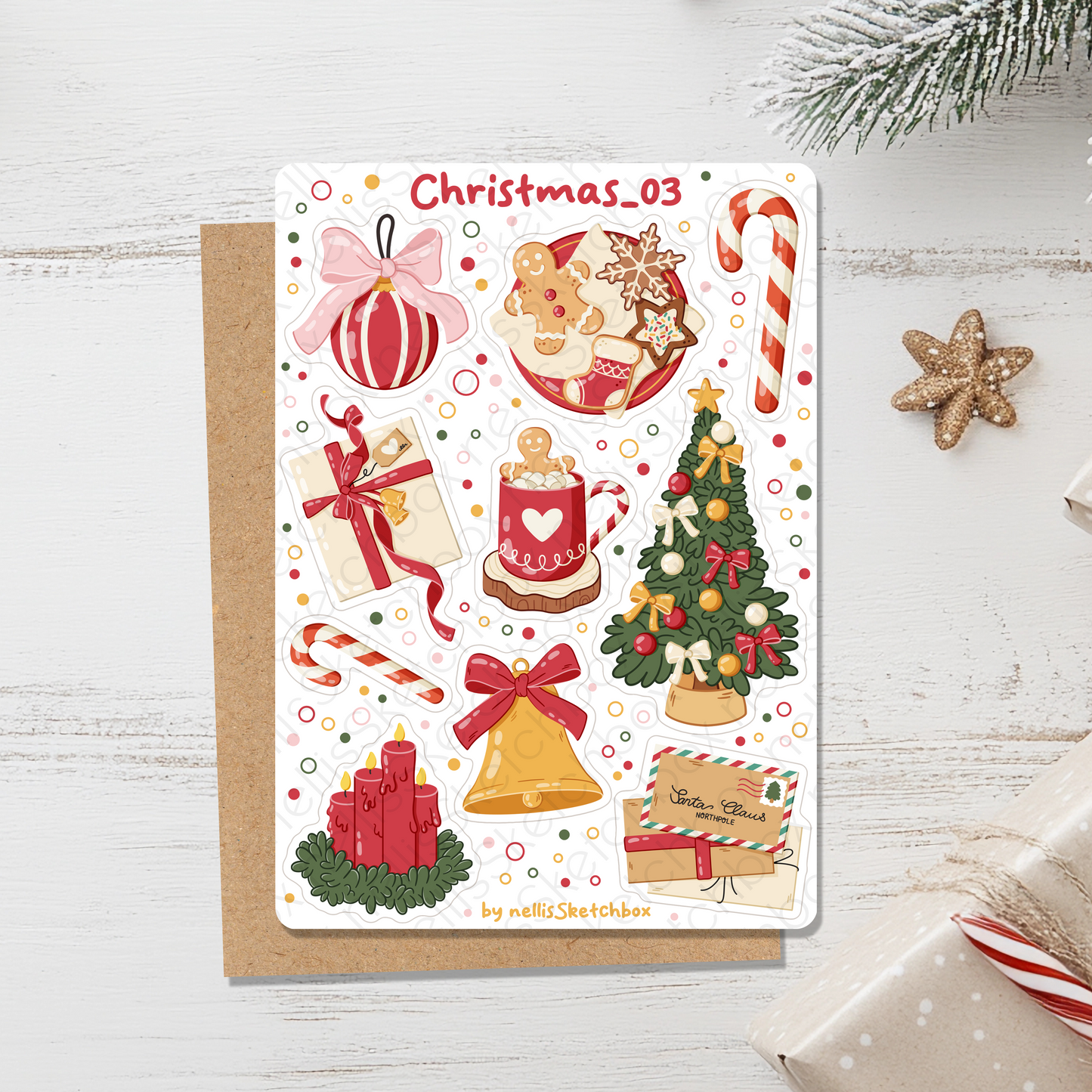 Sticker Sheet Bundle - Christmas