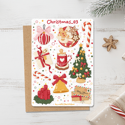 Sticker Sheet Bundle - Christmas