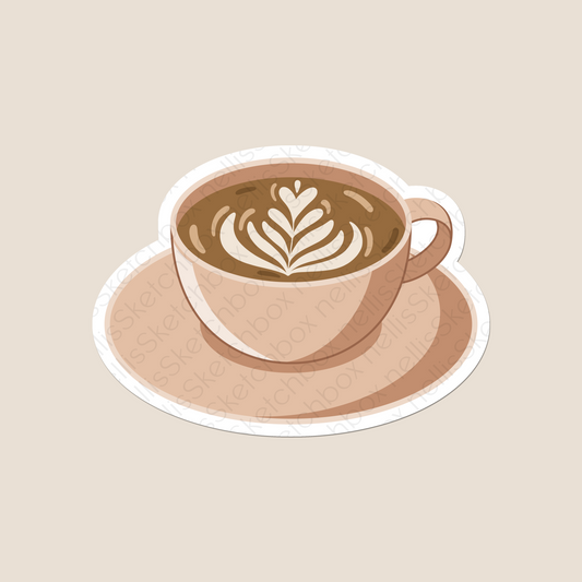 Vinyl Sticker - Coffee2