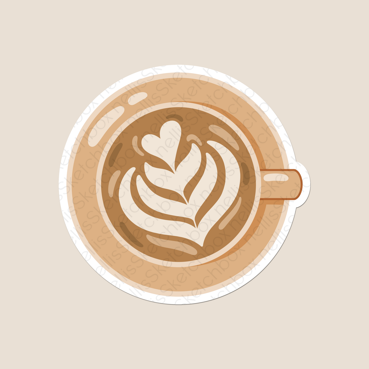Vinyl Sticker - Coffee3