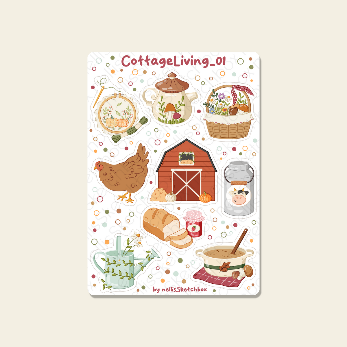 Sticker Sheet - CottageLiving_01