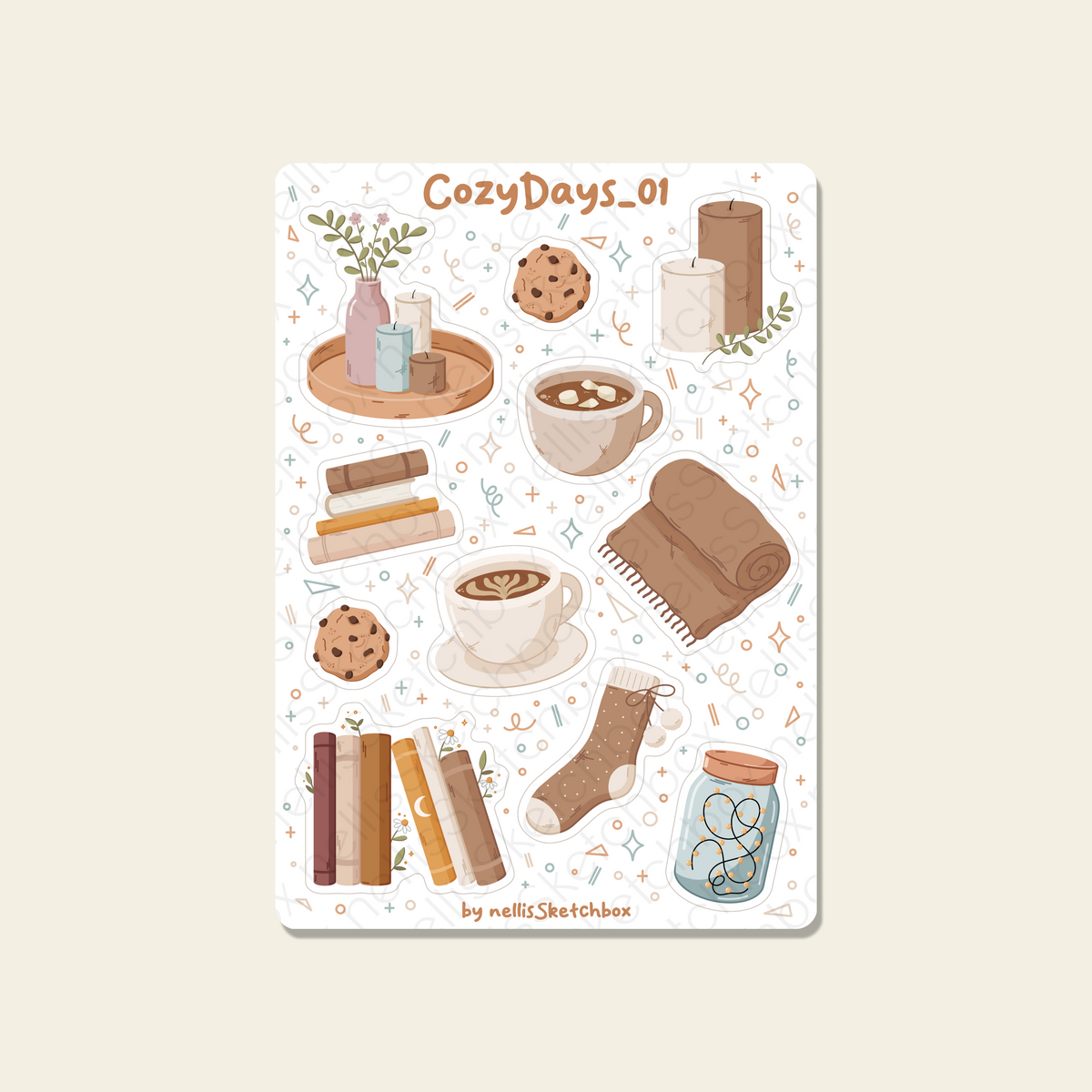 Sticker Sheet - CozyDays_01
