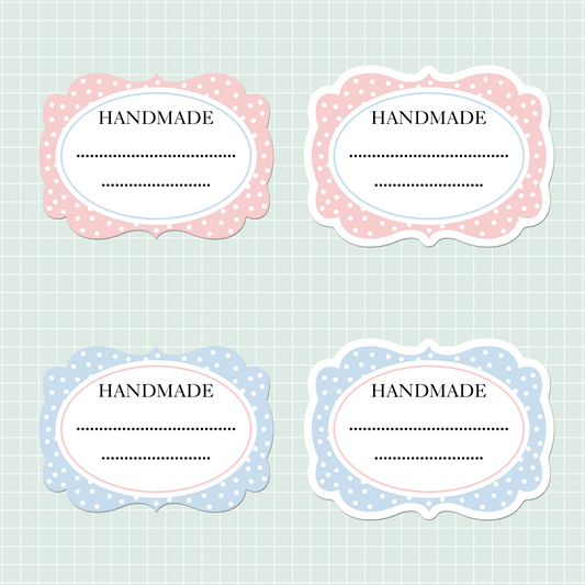 Digital Stickers - Handmade Labels