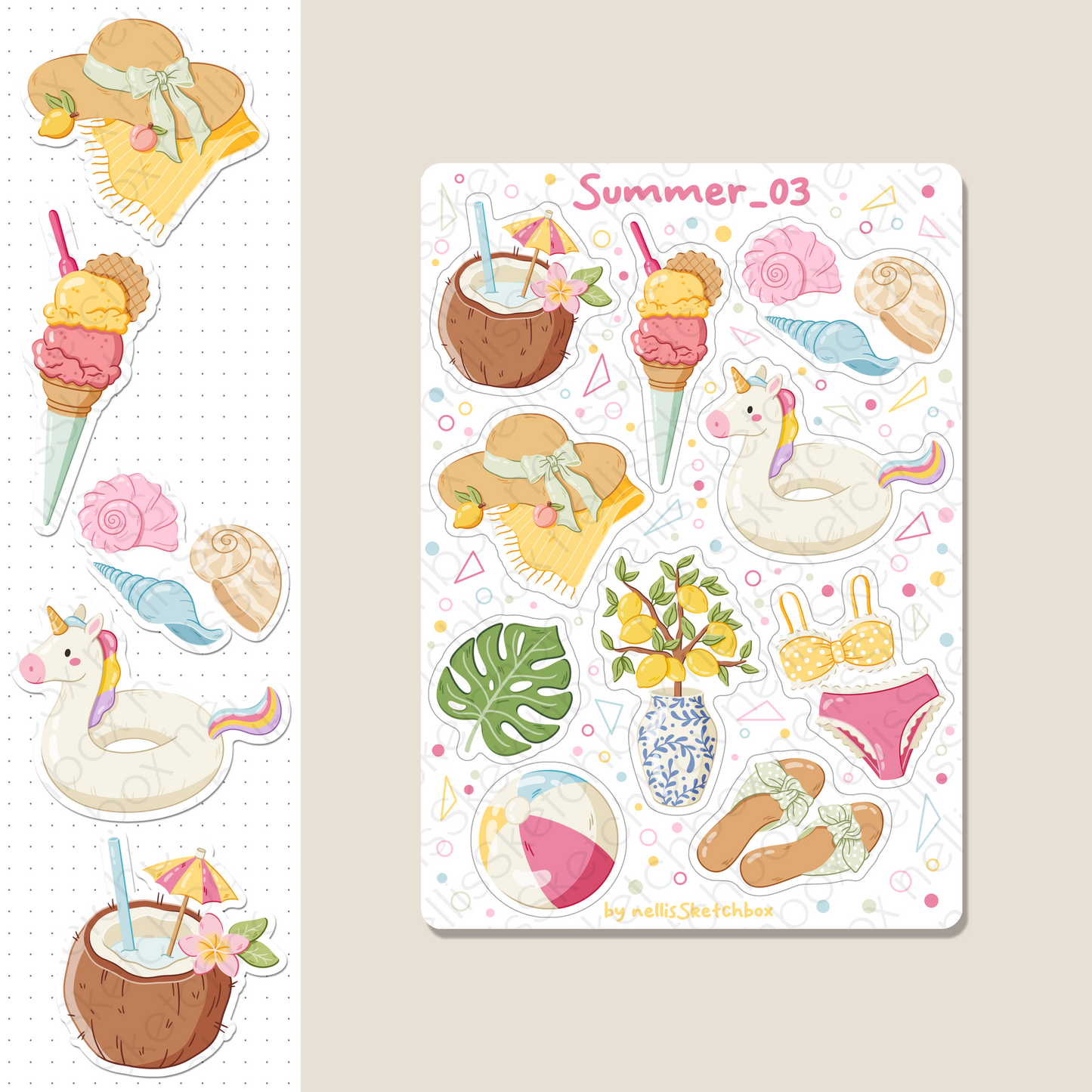 Digital Stickers - Summer_03