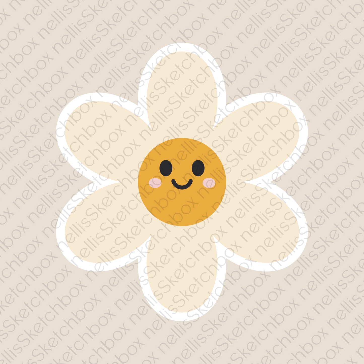 Digital Sticker - Daisy_01