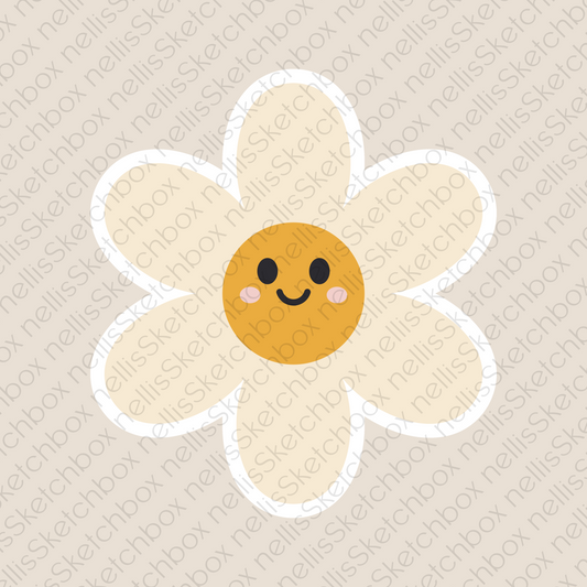 Digital Sticker - Daisy_01