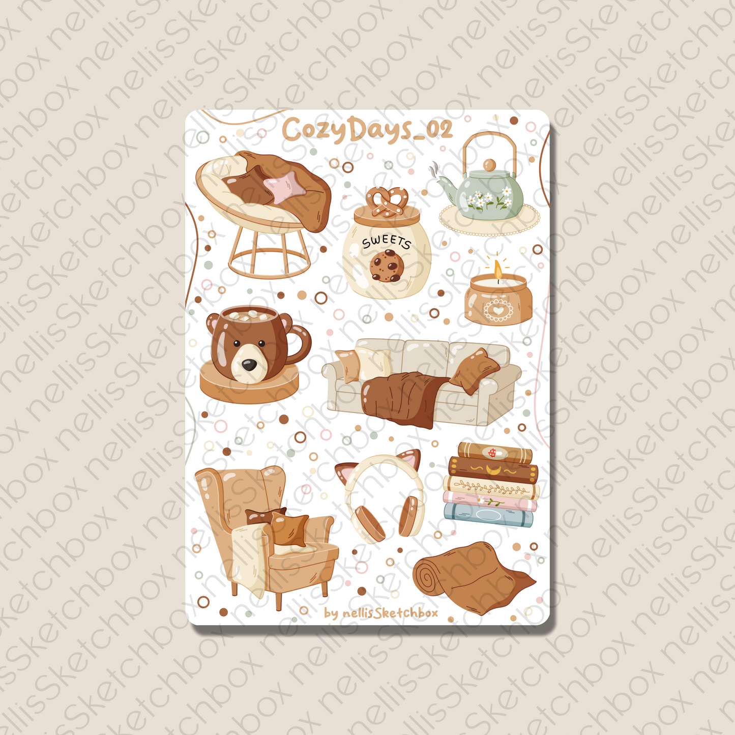 Sticker Sheet - CozyDays_02