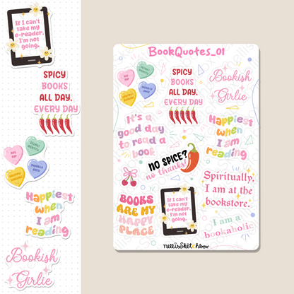 Digital Stickers - BookQuotes_01