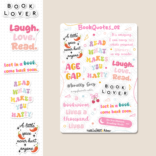Digital Stickers - BookQuotes_02