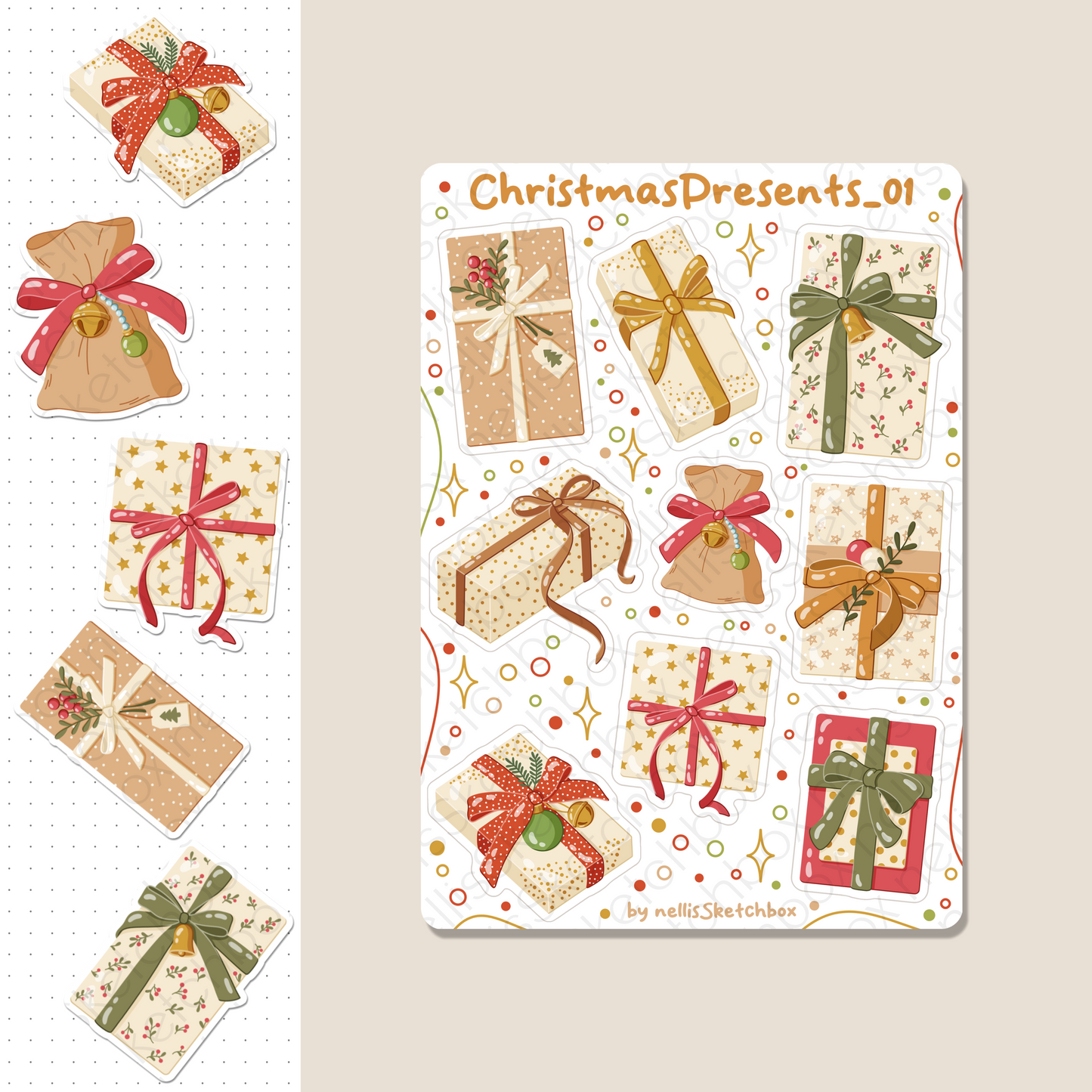 Digital Stickers - ChristmasPresents_01