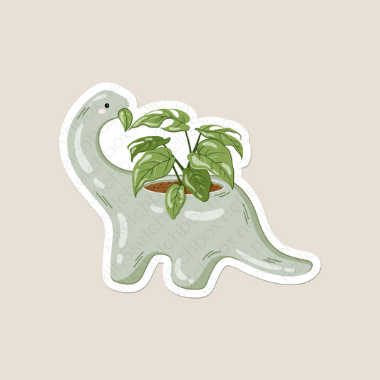 Vinyl Sticker - DinoPlant