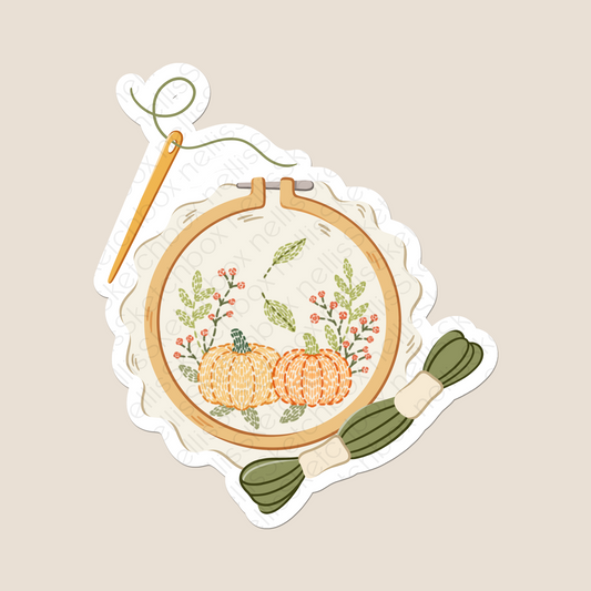 Vinyl Sticker - Embroidery
