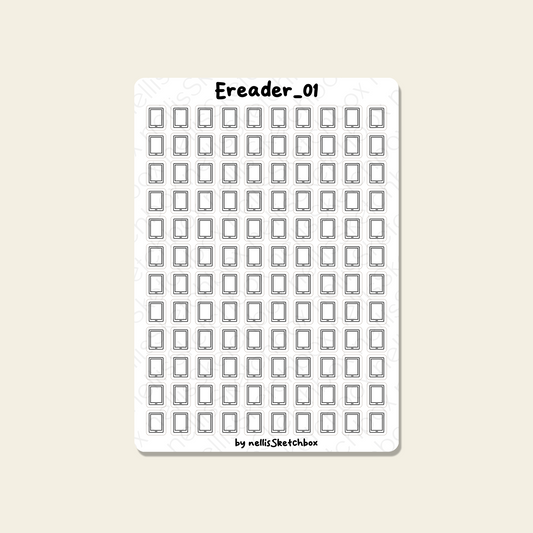 Sticker Sheet - Ereader_01