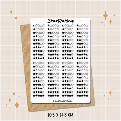 Sticker Sheet - StarRating