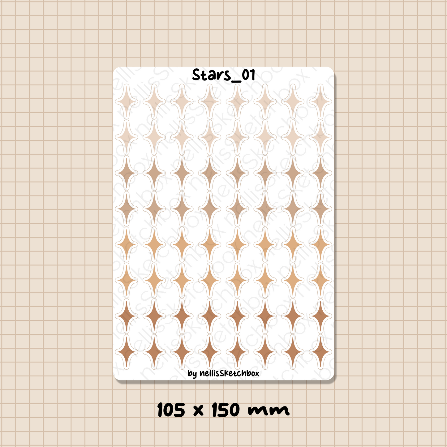 Sticker Sheet - Stars_01