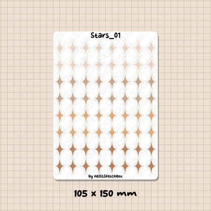 Sticker Sheet - Stars_01