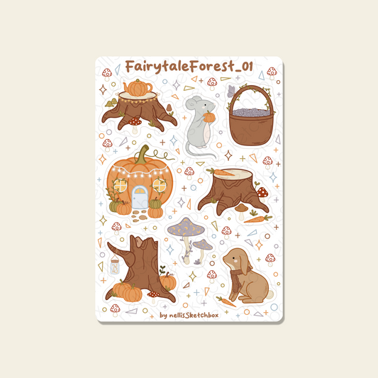 Sticker Sheet - FairytaleForest_01
