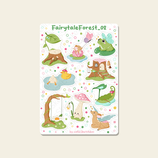 Sticker Sheet - FairytaleForest_02