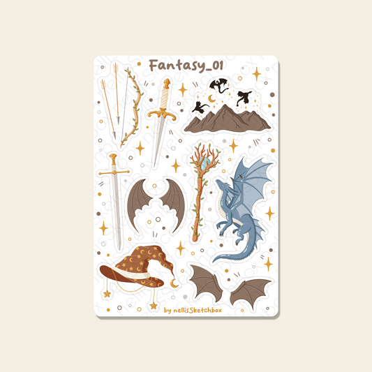 Sticker Sheet - Fantasy_01