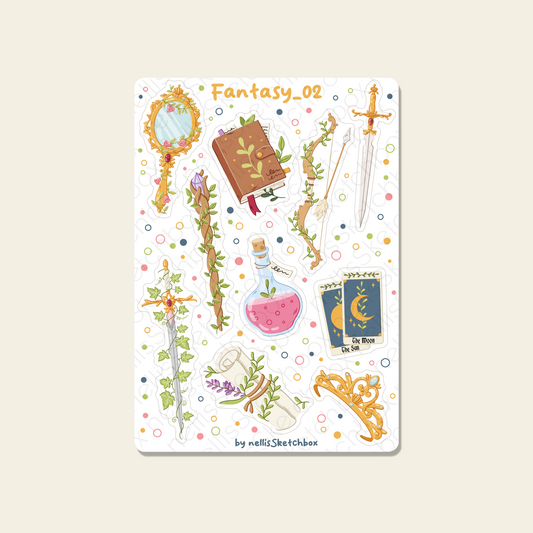 Sticker Sheet - Fantasy_02