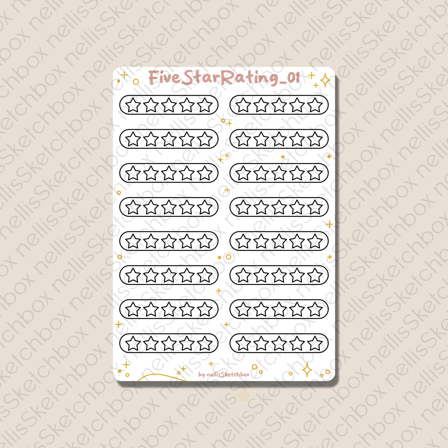 Sticker Sheet - FiveStarRating_01