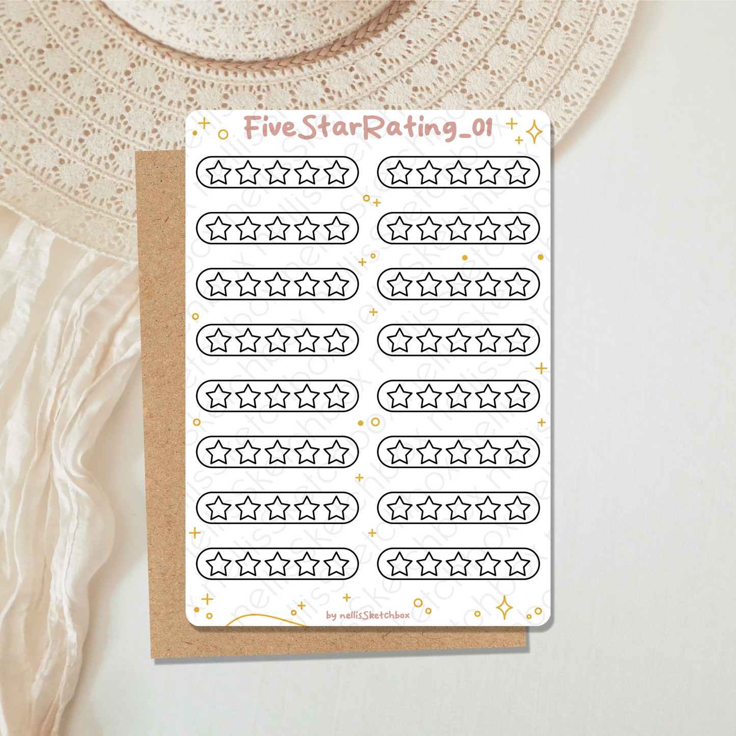 Sticker Sheet - FiveStarRating_01