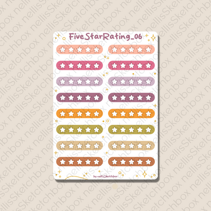 Digital Stickers - FiveStarRating