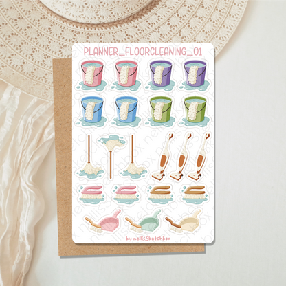 Planner Stickers - FloorCleaning_01