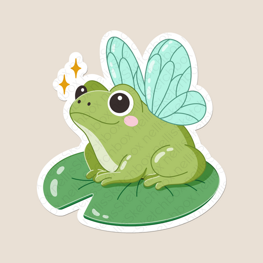 Vinyl Sticker - Frog