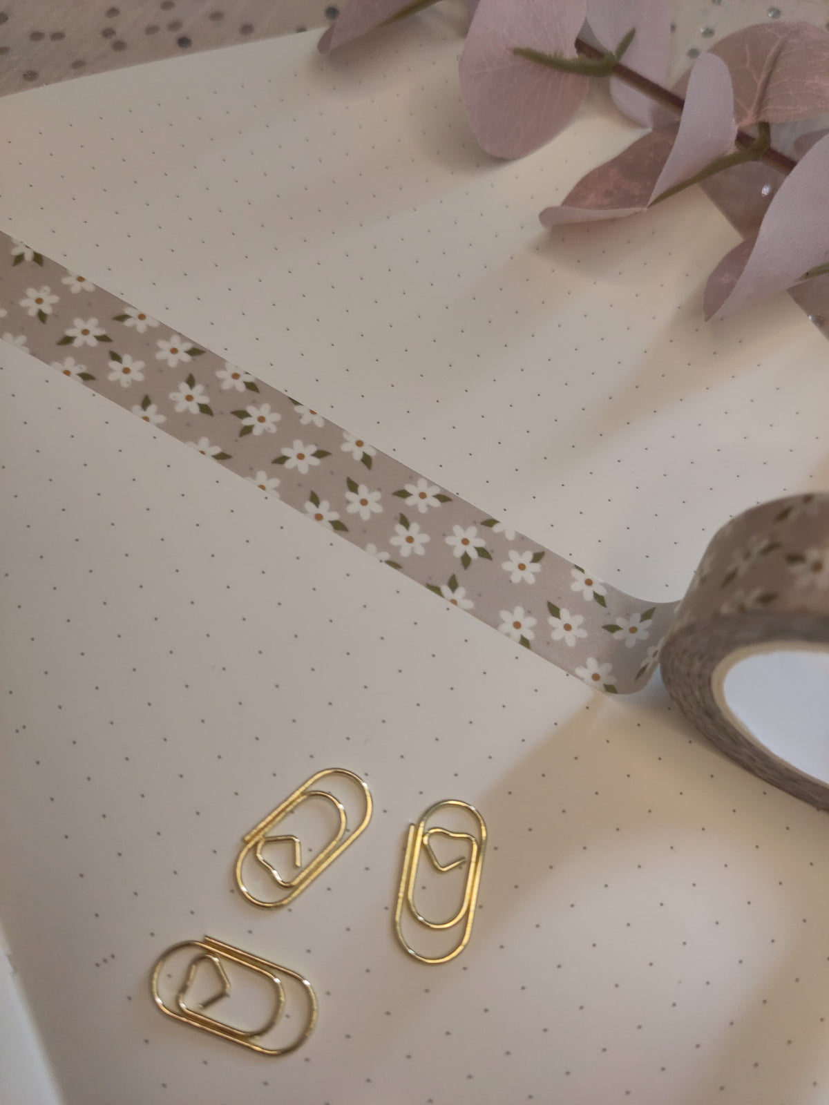Washi Tape - Daisy Gray