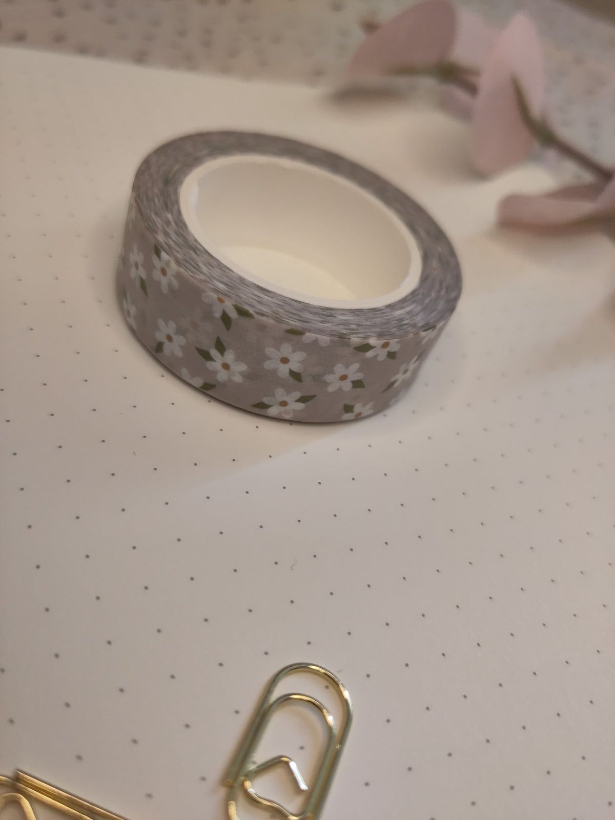 Washi Tape - Daisy Gray