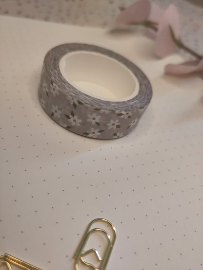 Washi Tape - Daisy Gray