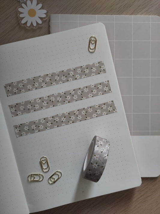 Washi Tape - Daisy Gray